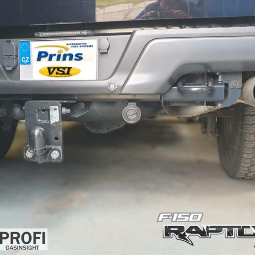 Ford Raptor 3.5 Ecoboost 2021 na LPG se systémem Prins VSI 3 DI a nádrží místo rezervy