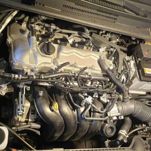 Toyota Corolla 1.6 Valvematic 2020 přestavba na LPG pohled na motor